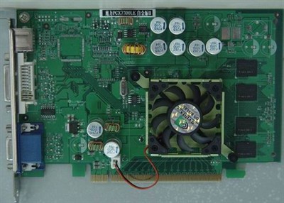 捷波 新闻 显卡 屠杀6600LE 捷波7300LE显卡4