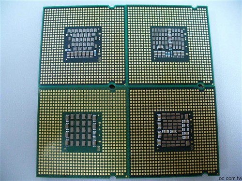 Intel四核处理器实物曝光+简测成绩