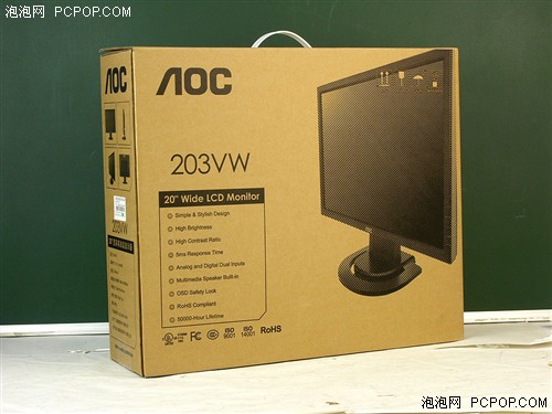�߸��������AOC��̫��203VW��ֵ����