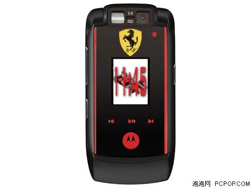 MOTO V6换战甲 法拉利限量版燃情登场