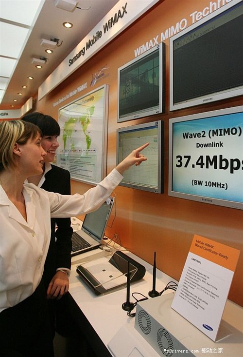 ����չʾWiMAX&nbsp;WAVE2&nbsp;���ʴ�40Mbps