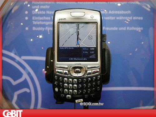 CeBITչ&nbsp;Palm��������WMϵͳTreo750v