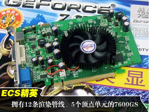 599元绝杀通路 精英DDR3版7600GS到货