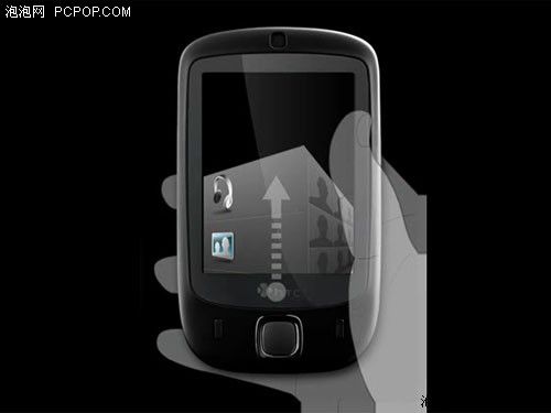 iPhone第一劲敌！HTC发布单手操作PPC