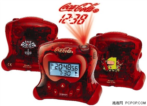 联手可口可乐！精灵投影闹钟可爱亮相