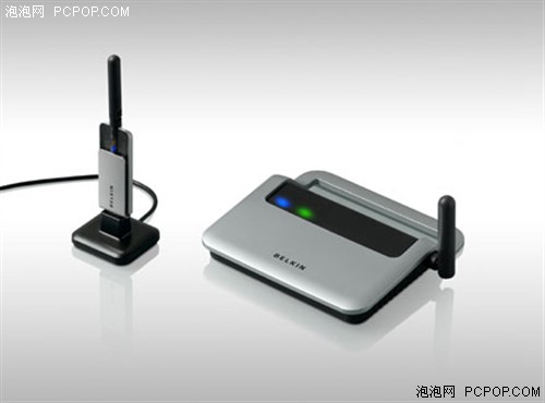 USB也无线 Belkin推出4槽无线USB Hub