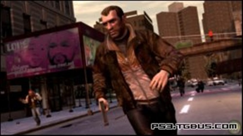 PS3超自由动作游戏《GTA4》画面公开