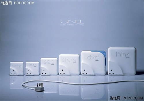 '就像玩积木 用UNI