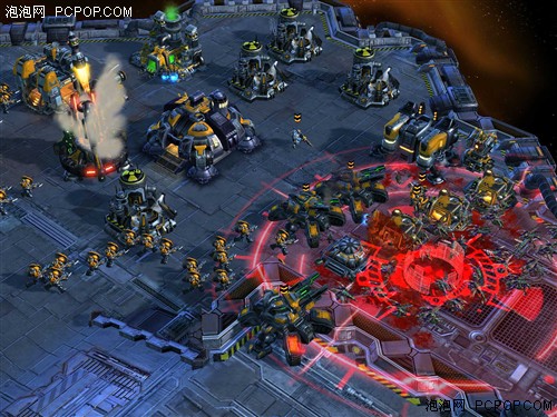 星际2官网更新 空中霸主神族航母现身_鼠标新