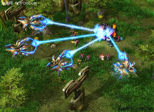 星际2官网更新 空中霸主神族航母现身_鼠标新