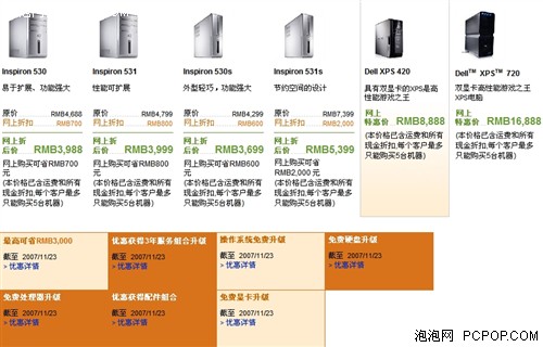 戴尔大出血! XPS420免费升四核处理器