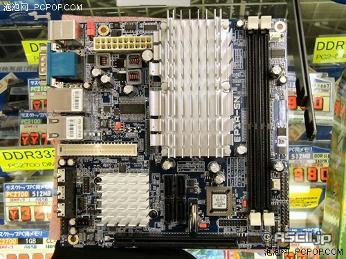 搭载1.8G版C7 VIA又推出新版ITX主板