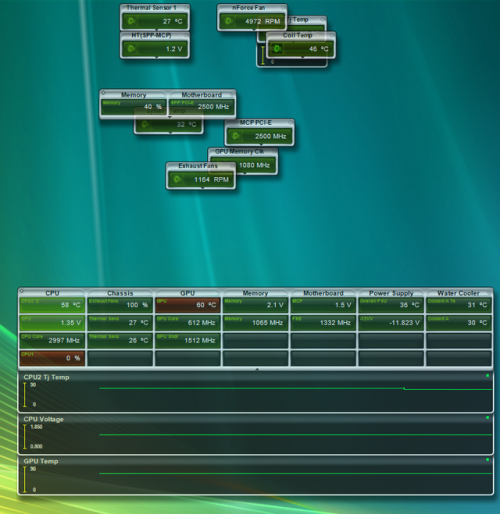 超炫3D硬件监控!NVIDIA