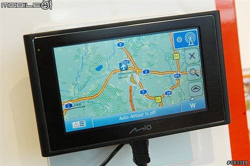 ��ȭ������Mio&nbsp;Moovϵ��GPS����CeBIT