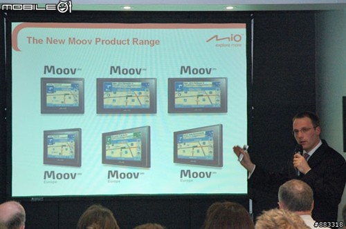 ��ȭ������Mio&nbsp;Moovϵ��GPS����CeBIT