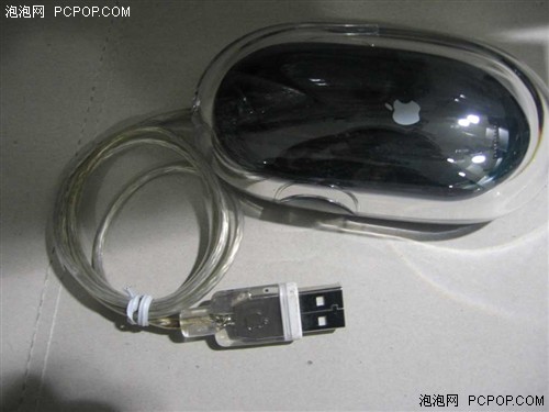 晶莹剔透如水晶!工包苹果鼠标仅98元