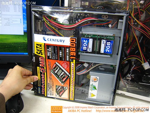 用CF卡组RAID5 SATA口转接卡海外上市