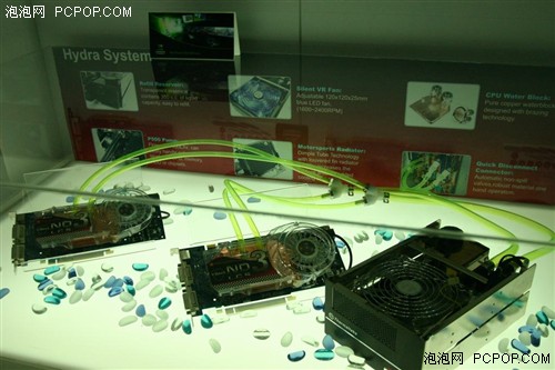 Computex08����Ӣ���Կ�����ͭǽ����