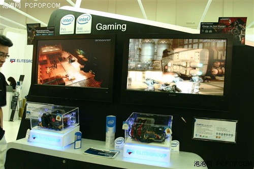 Computex08��ECSչʾAMD��Intel��Ʒ!