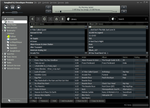 Web2.0ʱ���Ĳ�������&nbsp;Songbird&nbsp;v0.6