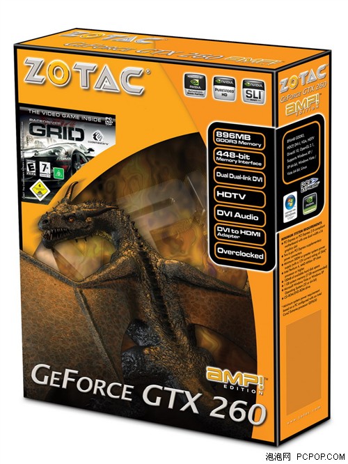 ��Ƶֻ��һ��&nbsp;��̩����AMP��GTX&nbsp;260