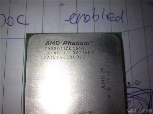 兼容AM2+!AMD 45nm四核CPU实物图曝光