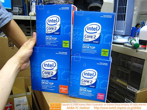 �ĺ��ĵ�Core&nbsp;2&nbsp;Quad&nbsp;Q9650/Q9400��˫���ĵ�Core&nbsp;2&nbsp;Duo&nbsp;E8600/E7300