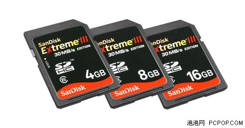 写入30MB/s SanDisk推出顶级SDHC黑卡