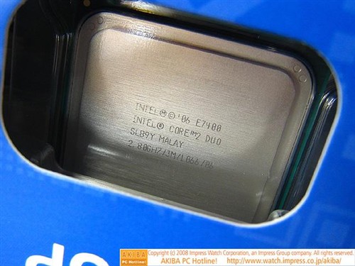 售价约1100元!45nm酷睿2 E7400开卖