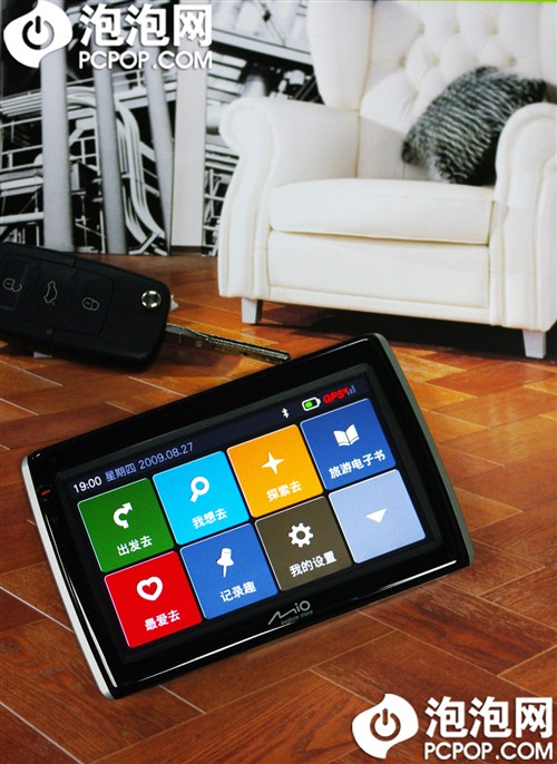 语音指令带蓝牙!Mio乐游S550详细评测