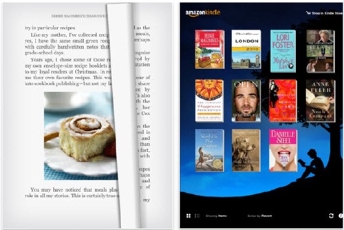 亚马逊Kindle for iPad亮相App Store