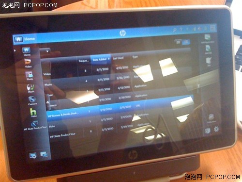 轻巧便携 惠普平板电脑Slate谍照曝光 