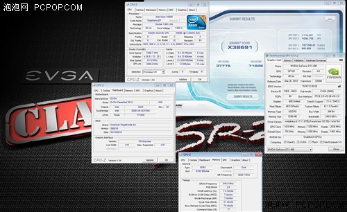 EVGA SR-2+4路SLI大破3DMark世界纪录 