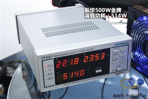 群殴电老虎 8款500W电源满载功耗实测 