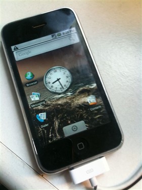 iPhone 3G也可以运行Android系统了！ 