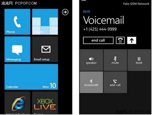 Windows Phone 7的用户界面先睹为快 