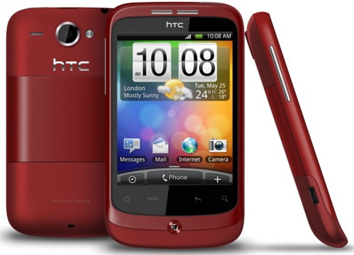 迷你版Desire HTC智能机Wildfire发布 