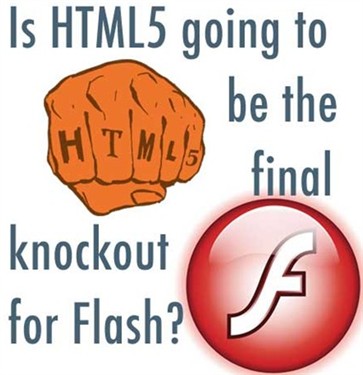 别了,Flash! 明年IE9后HTML5将成核心 