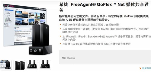 希捷GoFlex配4大接口 USB2.0/3.0详测 