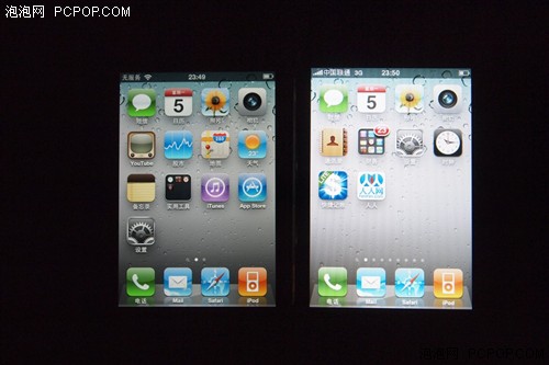 差异惊人 夜晚iPhone4对比iPhone 3GS 