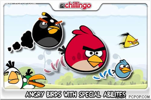 卡通风格趣味弹射过关游戏angrybirds