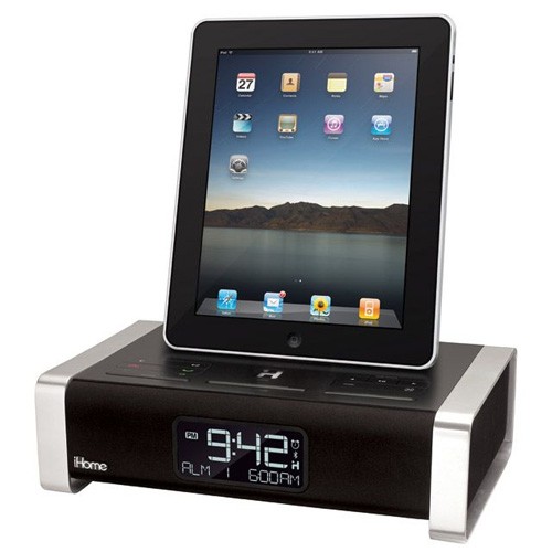iPad alarm clock 