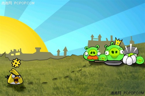 卡通投掷类游戏Angry Birds试玩测评!（未完） 