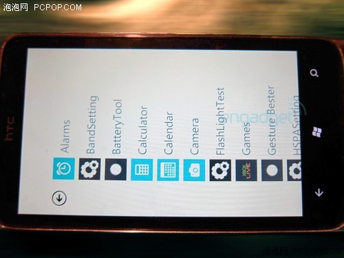 HTC首款Windows phone 7手机近日曝光 