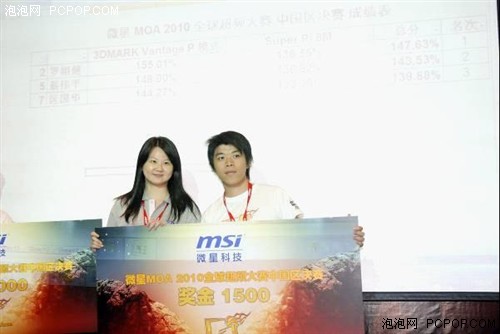 挑战极限原力!MOA2010中国区三强胜出 