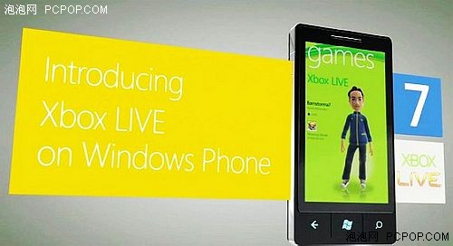 Windows Phone7公布多款XBOX Live游戏 