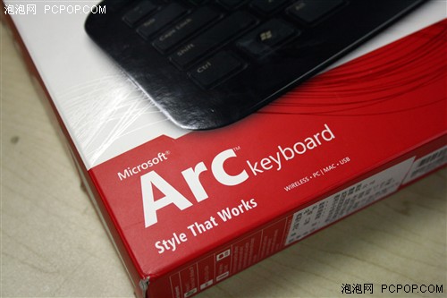 微软Arc无线键盘拆包试用 