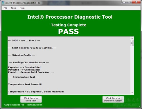 火眼金睛：Intel官方CPU诊断工具发布 