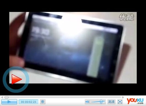 优派ViewPad 7真机图赏 触屏反应敏捷 