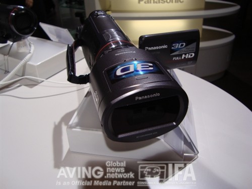 IFA2010 松下展示民用3D摄像机SDT750 